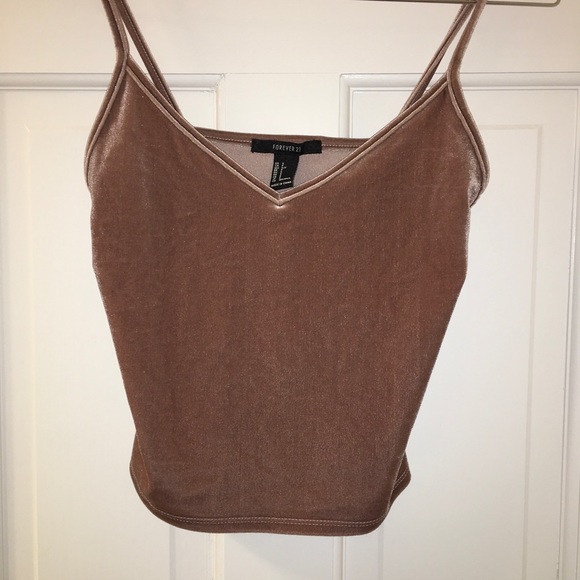 Forever 21 Velvet Tank - Picture 2 of 3